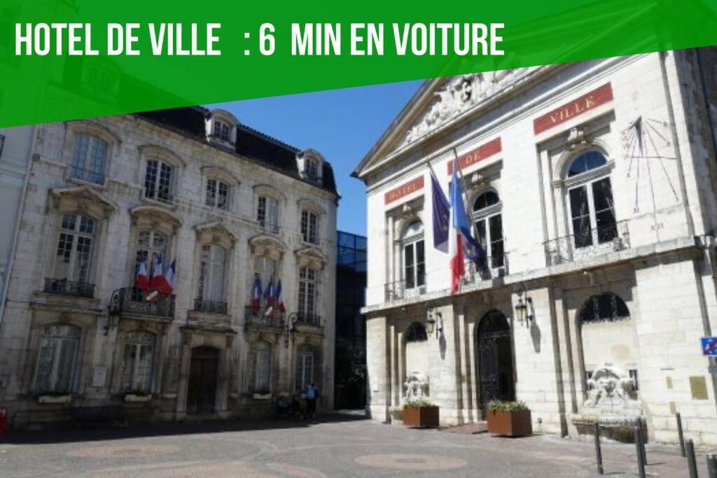 Spacieux - Proche-Gare - Parking Bourg-en-Bresse Dış mekan fotoğraf