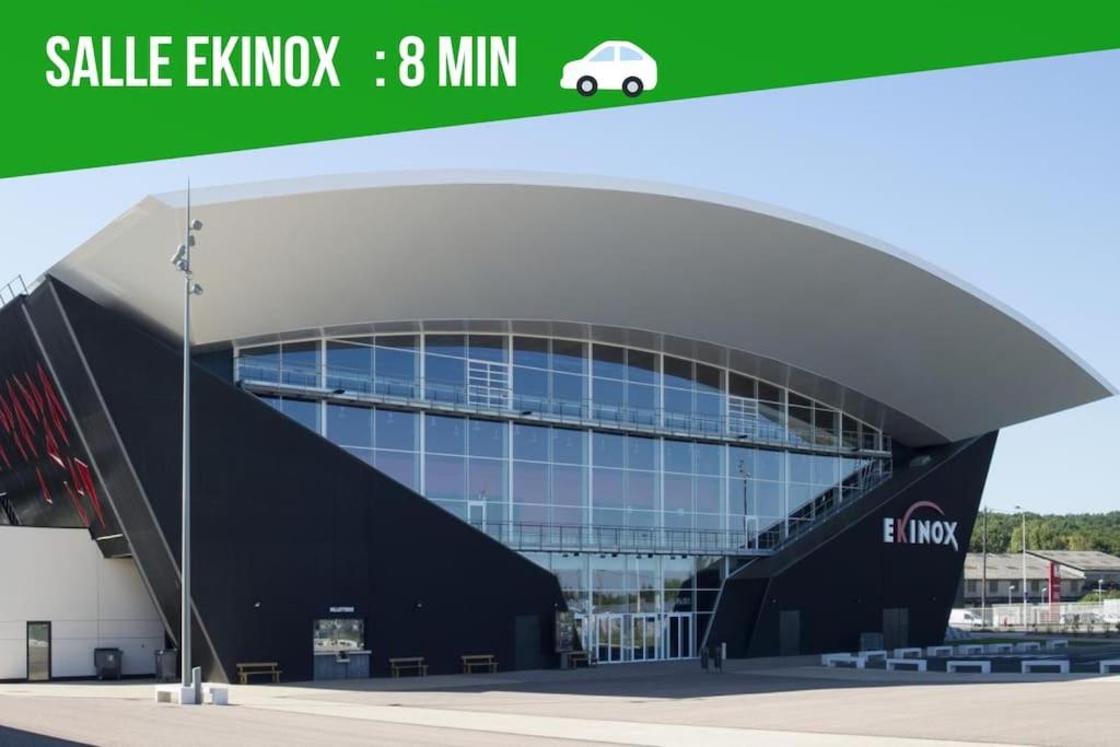Spacieux - Proche-Gare - Parking Bourg-en-Bresse Dış mekan fotoğraf